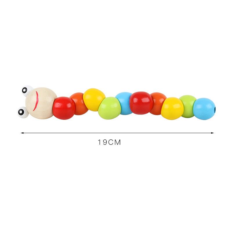 Wooden Montessori Toys for Kids Wood Sorting & Stacking Toys Girt for Girls Boys Color Shape Early Educational Toys for Toddlers