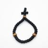 Orthodox Side Buckle Cross Bracelet Religious Wooden Beads Prayer Rope Adjustable Prayer Beads