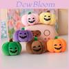 Halloween Pumpkin Plush Keychain With Glowinthedark Light For Party Decor And Gifts