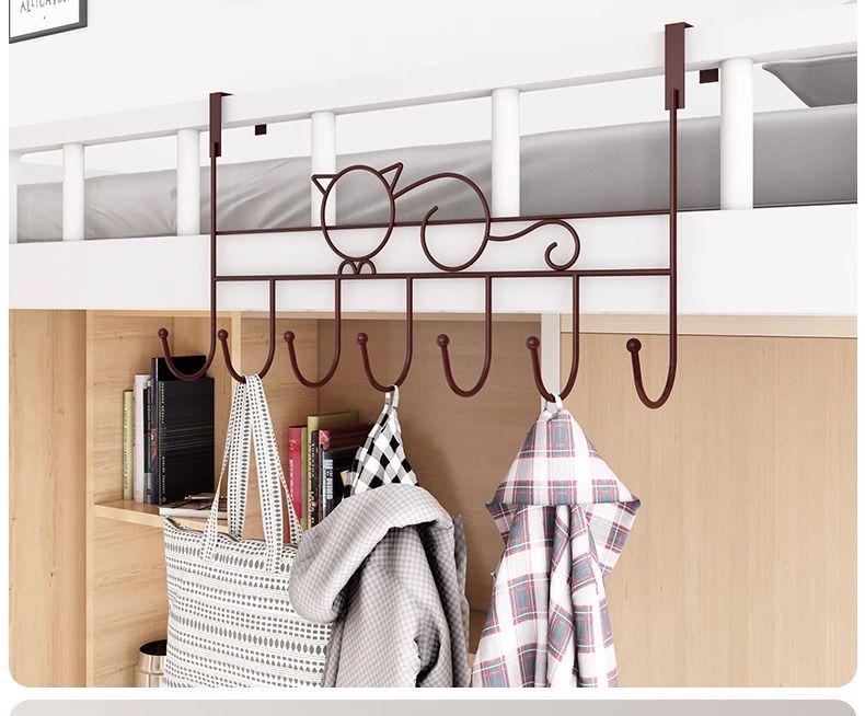 Katze & Wolke Herzförmiger Spurloser Über-Tür-Hakenständer