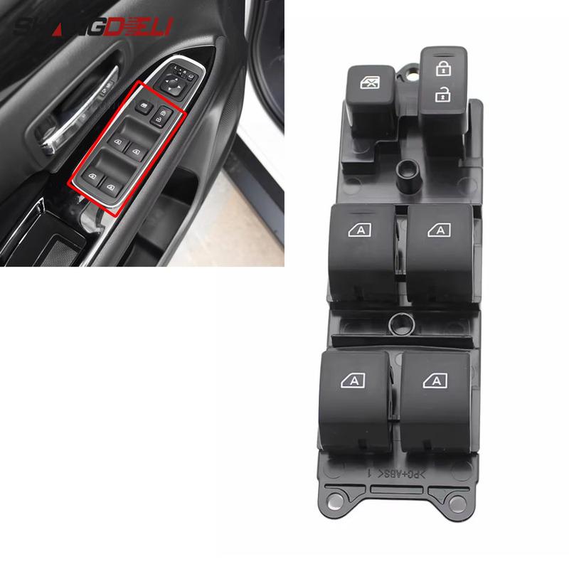 LHD For Mitsubishi Outlander    Power Window Control Switch Window Regulator Lifter Switch Button