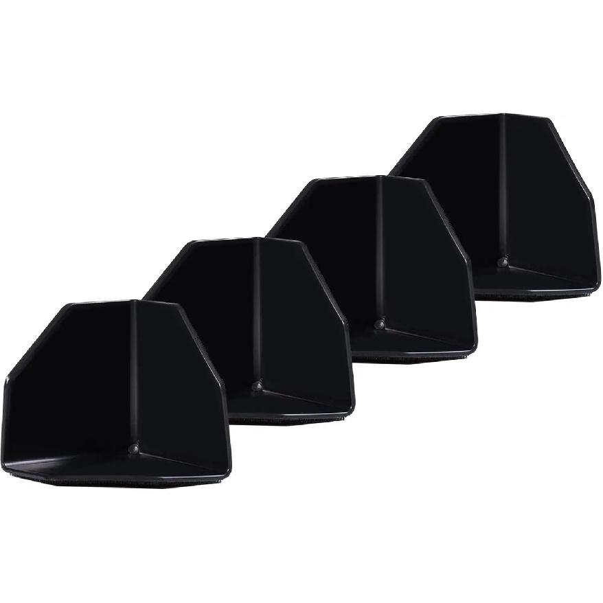 

4PCS Car Trunk Organizer Blocks, Trunk Divider with Large Size Non-slide Bottom, Available to Wool Carpet чёрный