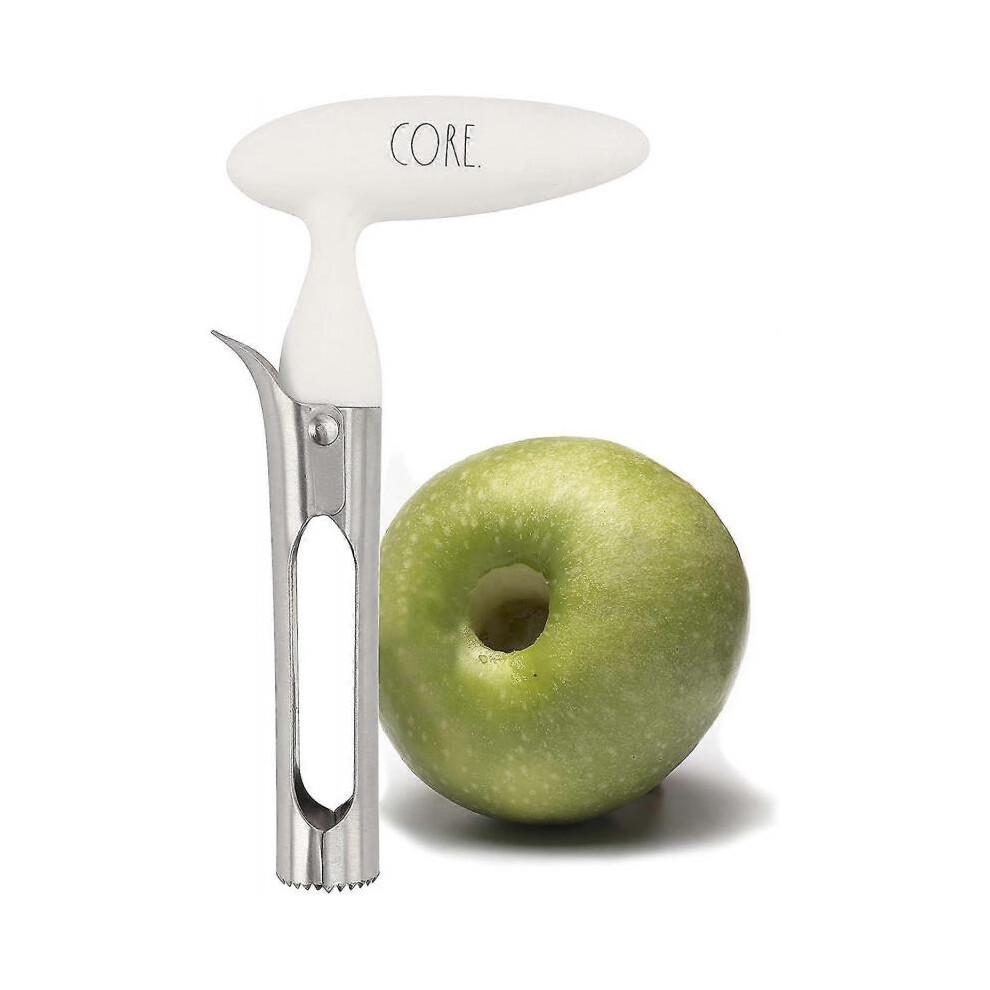 Apple Corer Tool - Easy To Use Stainless Steel Apple Core Remover with Comfortable Handle - Removes Core And Pits Of Apples, Pears, Peppers And More (