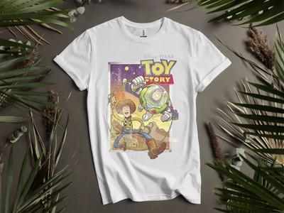 Toy Story Comfort Colors Vintage Buzz Hoodie Tshirt Men Women Unisex AD743