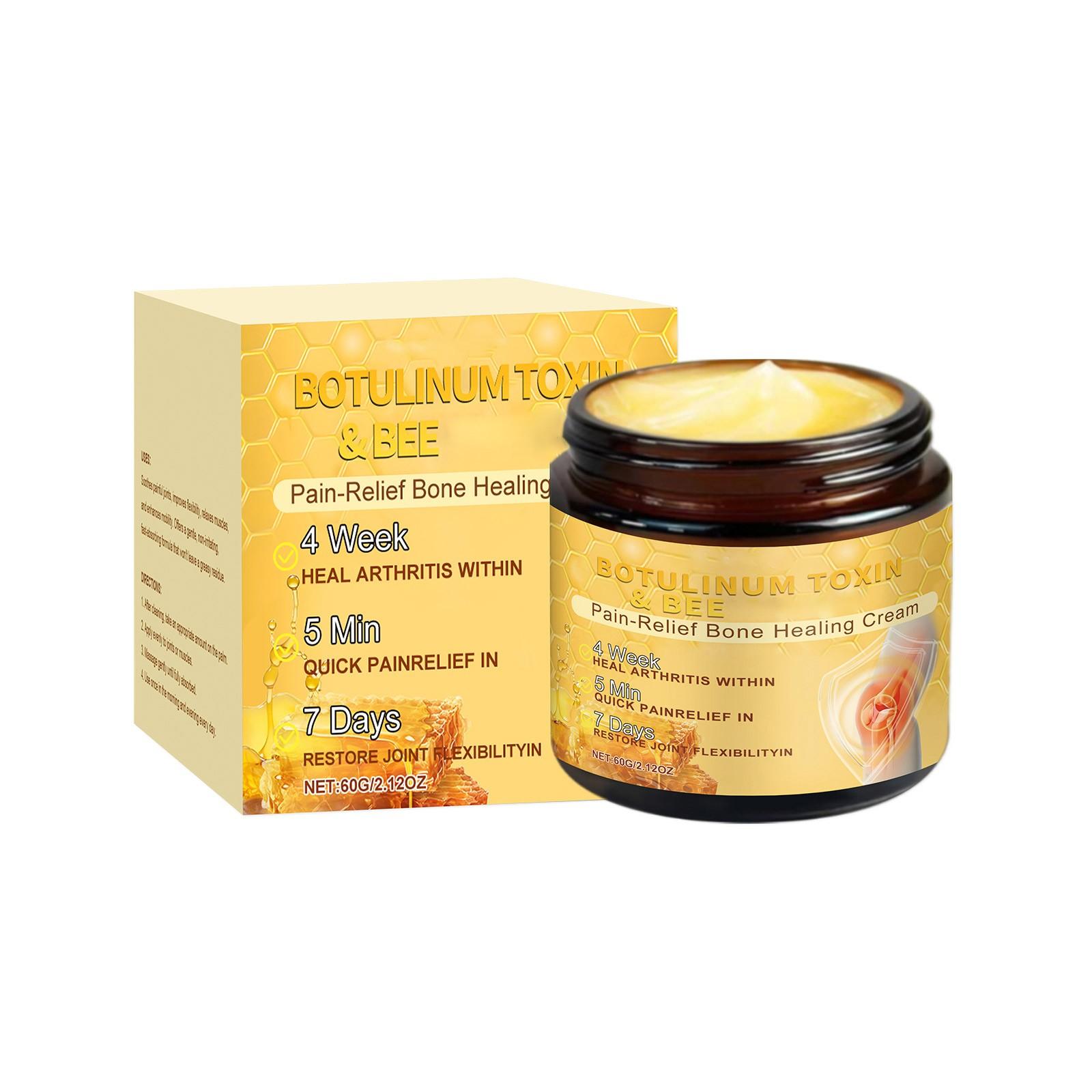 

Бальзам для суставов, увлажняющий, комфортный бальзам для всего тела, интегрированный с апитерапией, уход за суставами спины, шеи, рук, ног и т. д. 60 г One Size