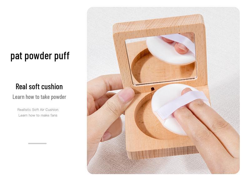 Wooden Children's Makeup Playset: Pretend Play Dressing Table for Girls