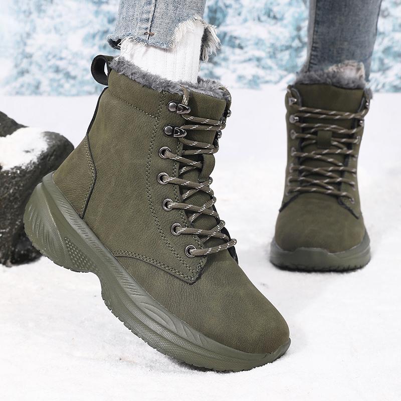 Women'S Winter Shoes Designer Luxury Shoe Thick Soled Snow Boots Black Ankle Boots Men'S Hiking Boots Elegant Men'S Shoes