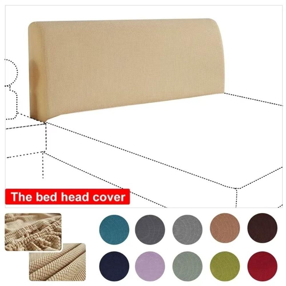 All-Inclusive Headboard Cover Thicken Fabric Headboard Protector for 1.2/1.5/1.8m Bed