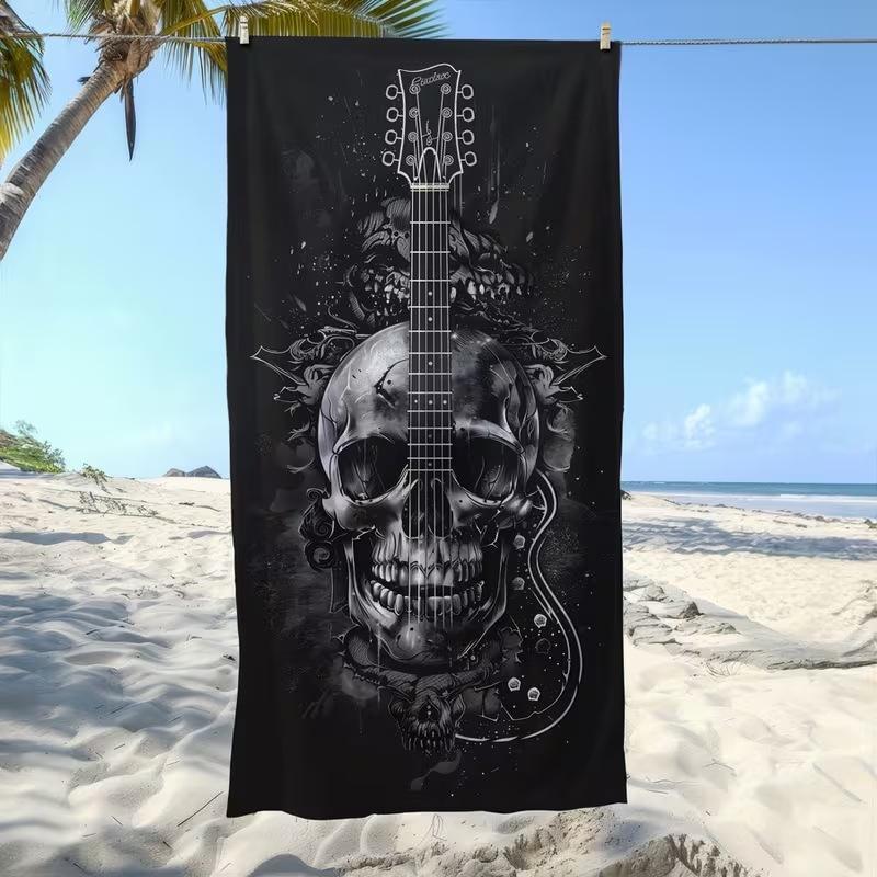 Popular Summer Beach Towel Microfiber Absorbent Beach Towel Seaside Outdoor Vacation Sports Towel