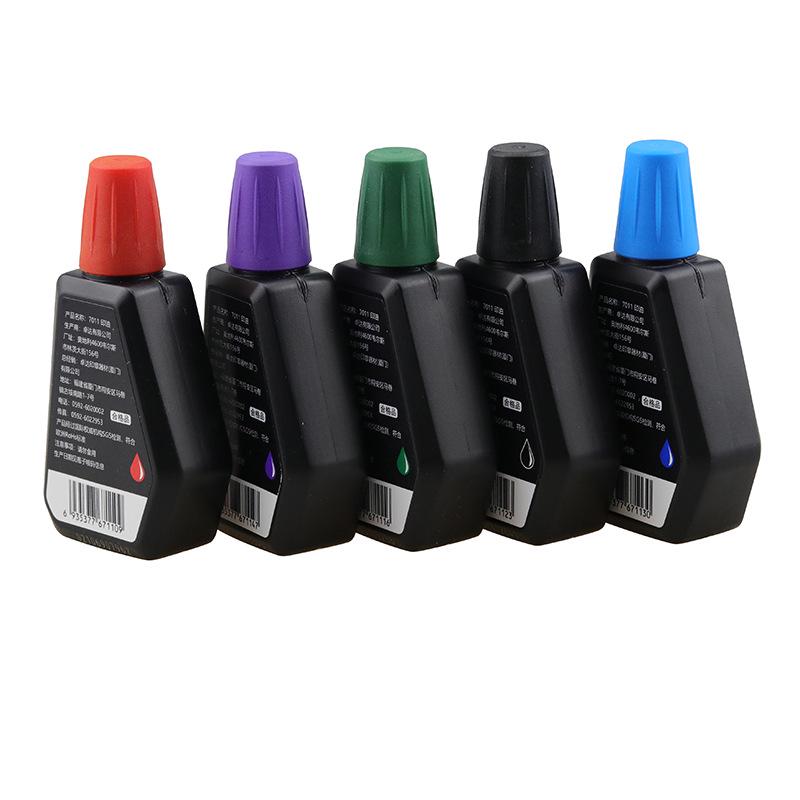 Trodat 7011 Red Water-Based Refill Ink for Flip Stamps