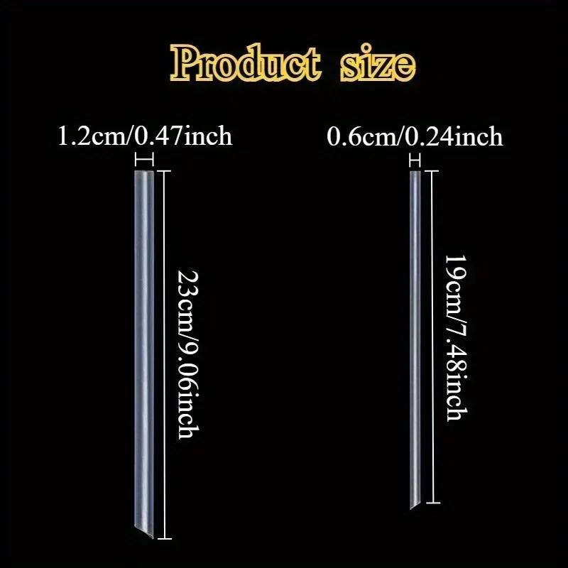 Clear Boba Straws Smoothie Straw Individually Wrapped Disposable Plastic Jumbo Large Wide-mouthed Milkshake Drinks Amagi