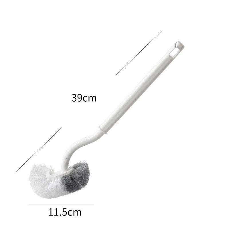 Yellow Duck Silicone Toilet Brush - Punch-Free Dead Angle Cleaner