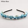 Rose Flower Headband Festival Wedding Garland Summer Beach Boho Floral Hairband