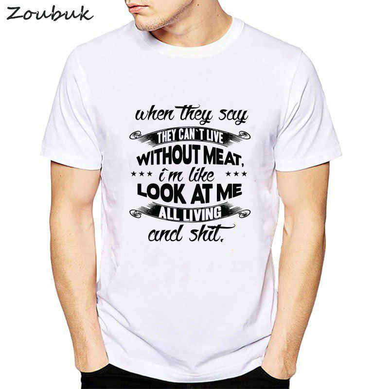 T Shirt Vegetarian Tshirt Tshirts 3P4A 