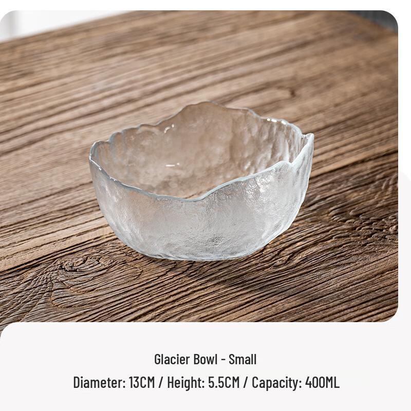 Jing Yu Heng Crystal Glacier Glass Fruit Bowl