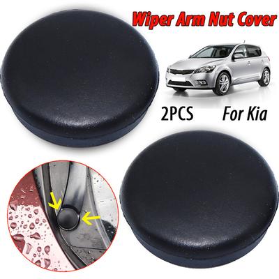 2 X Wiper Arm Nut Cover For Kia Ceed Optima Picanto Sorento Soul Carens Cerato