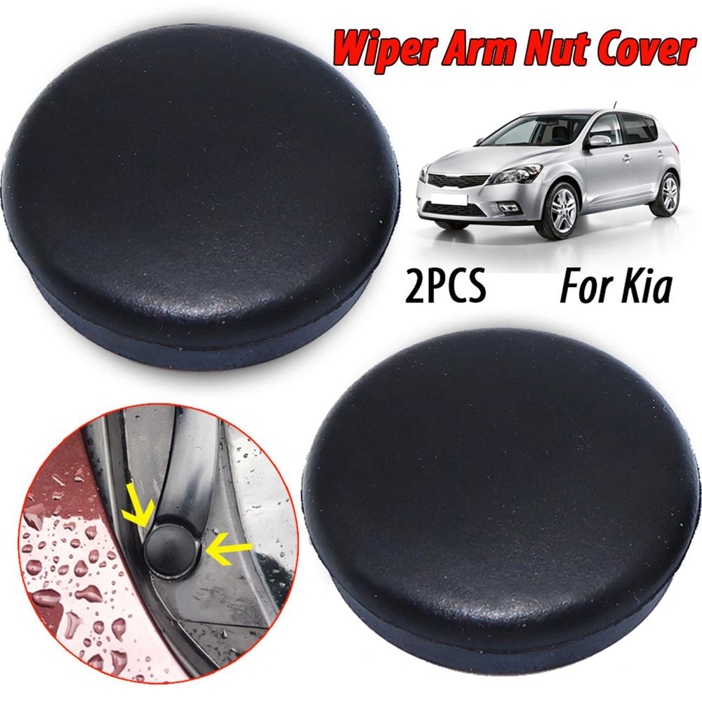 

New 2X 9838007000 Car Wiper Arm Bolt Nut Cover Cap For Kia Sorento Hyundai i30 Soul