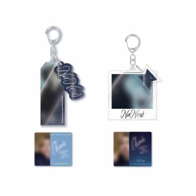 Nunew   Acrylic Keyring   2025 Nunew Korea Debut Show Meet Official Md