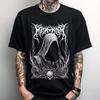 Unisex Grim Reaper Gothic T-Shirt Death Metal Goth Graphic Shirt Emo Alternative Clothing Punk Grunge Graphic Tee Goth Gift For
