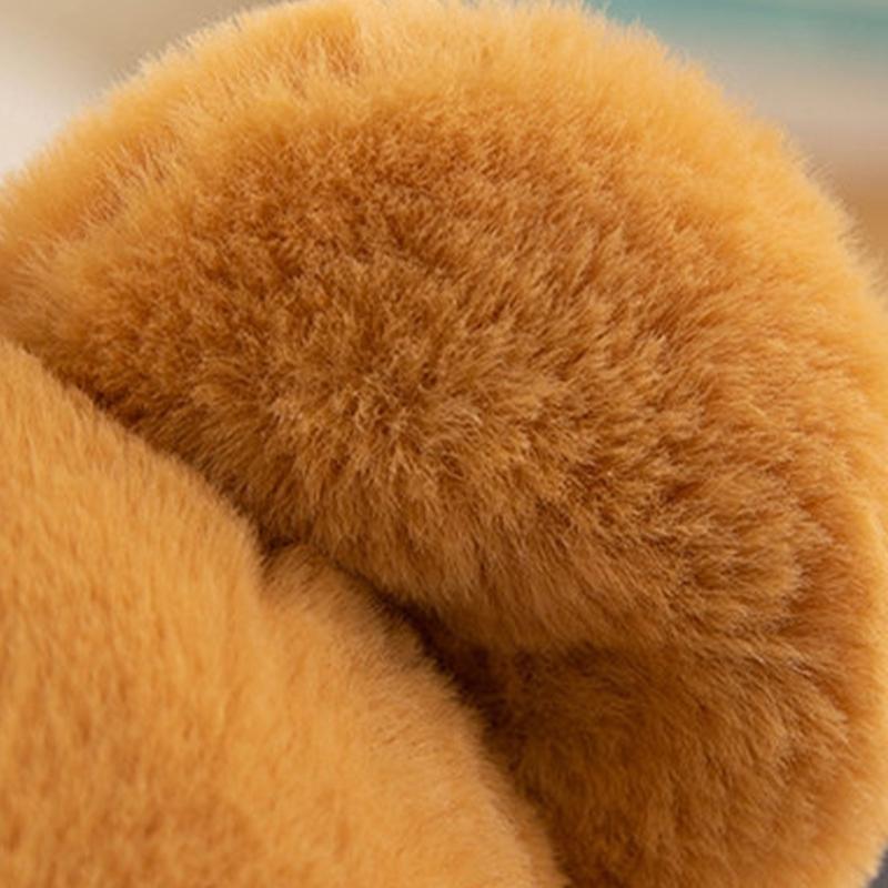 Cute Doll Bear Butter Stuffed Animals Bear Toy Soft Comfortable Bear Doll Early Education Toddlers Toy