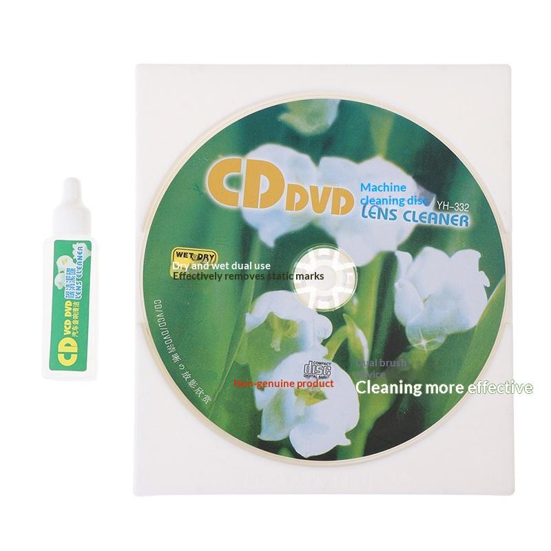 1 Set CD DVD VCD Player Lens Cleaner High Performance Cleaning for Crisp Audio and Video Output