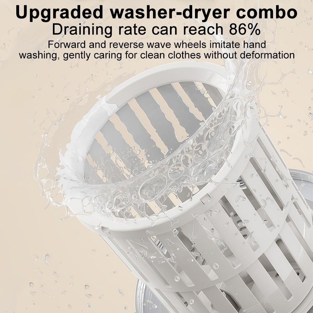 Easy To Carry Turbo Washing Machine 4000mAh Wireless Washing Machine Underwear Washing Machine