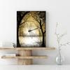 DIY Diamond Painting Woods Dragonfly Cross Stitch Kit Mosaic Art Diamond Painting Full Circle/Square Diamond Home Decoration
