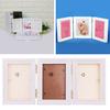 Kids CLAY KEEPSAKE & PHOTO DESKTOP HANDPRINT FOOTPRINT IMPRESSION