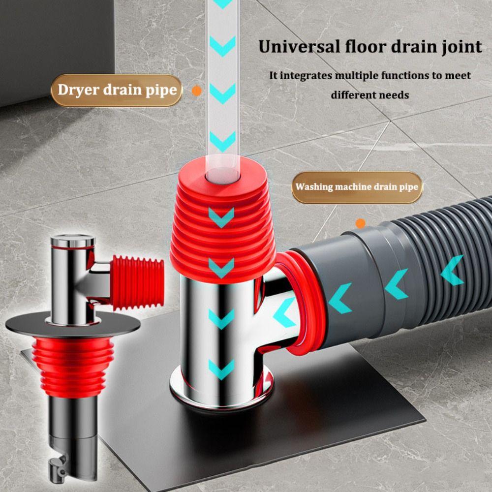 Stainless Steel Floor Drain Cores Efficient Drainage Shower Drain Cover Floor Strainer  Garage