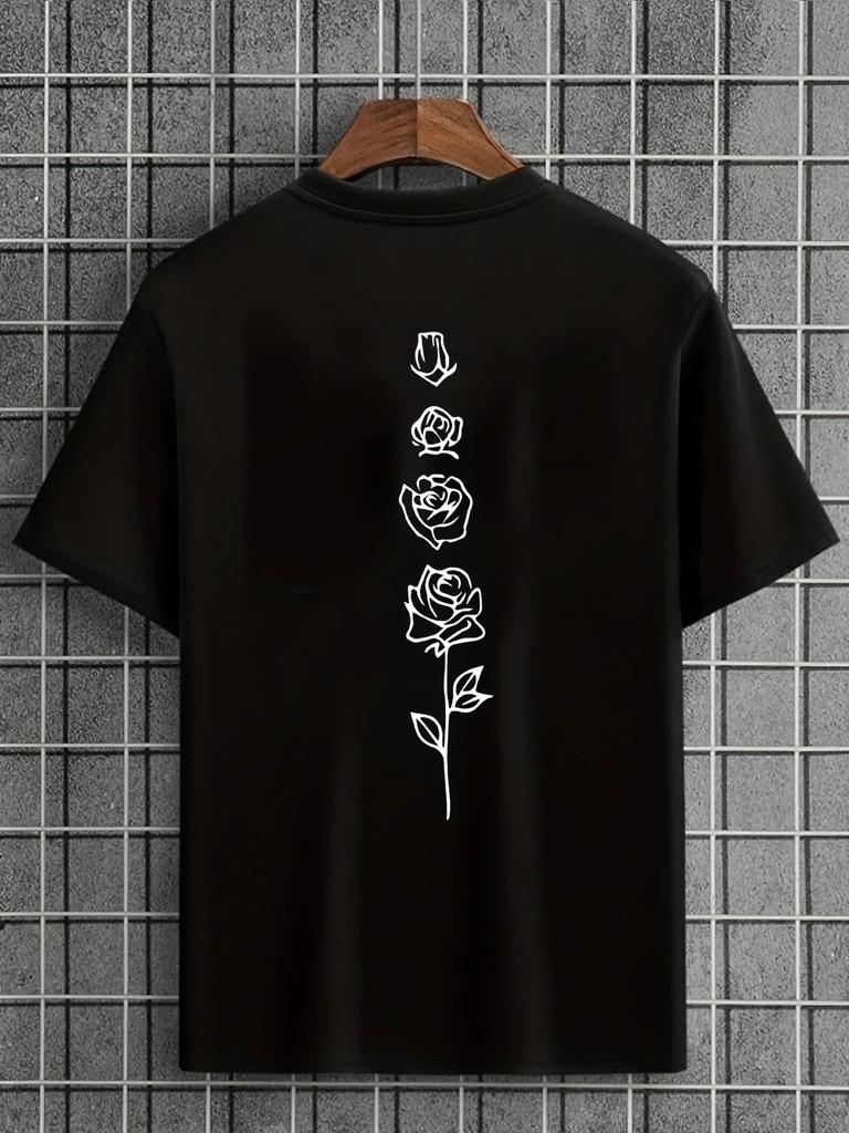Men's Summer Short Sleeved T-shirt 100% Cotton High Street Loose  Men Clothing  Redtube  Kid Cudi  Harajuku
