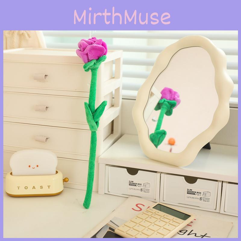 Pluszowy Słonecznik i Róża Bukiet Kwiatowy z Elastycznymi Łodygami do Dekoracji Pokoju Nastolatka i dla Kolekcjonerów