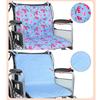 Water Absorbent Wheelchair Seat Cushion Anti-Slip Washable Chair Protector Leakproof Comfortable Wheelchair Incontinence Pad
