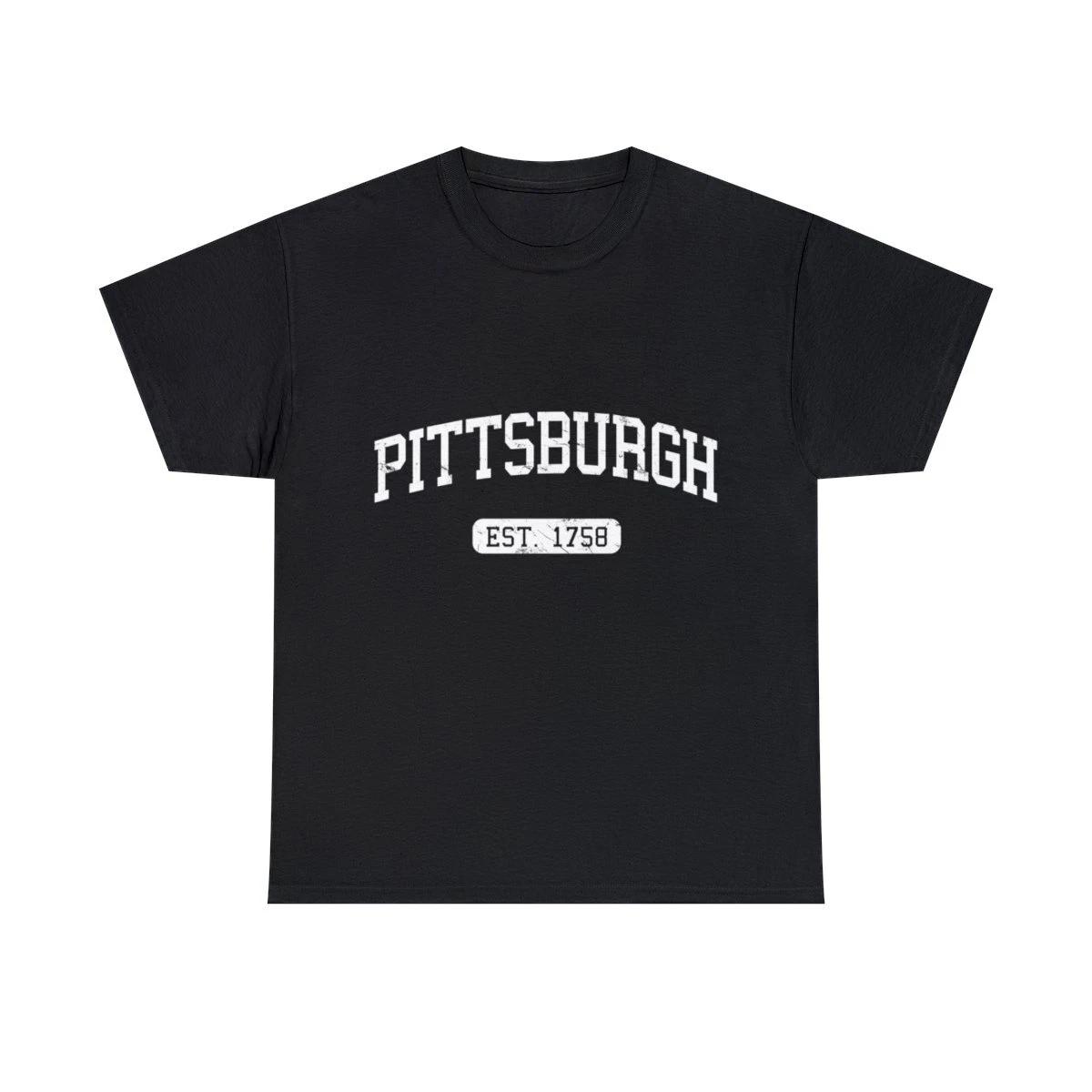 

Pittsburgh 1758 Graphic Tee Shirt, S-5XL 3XL