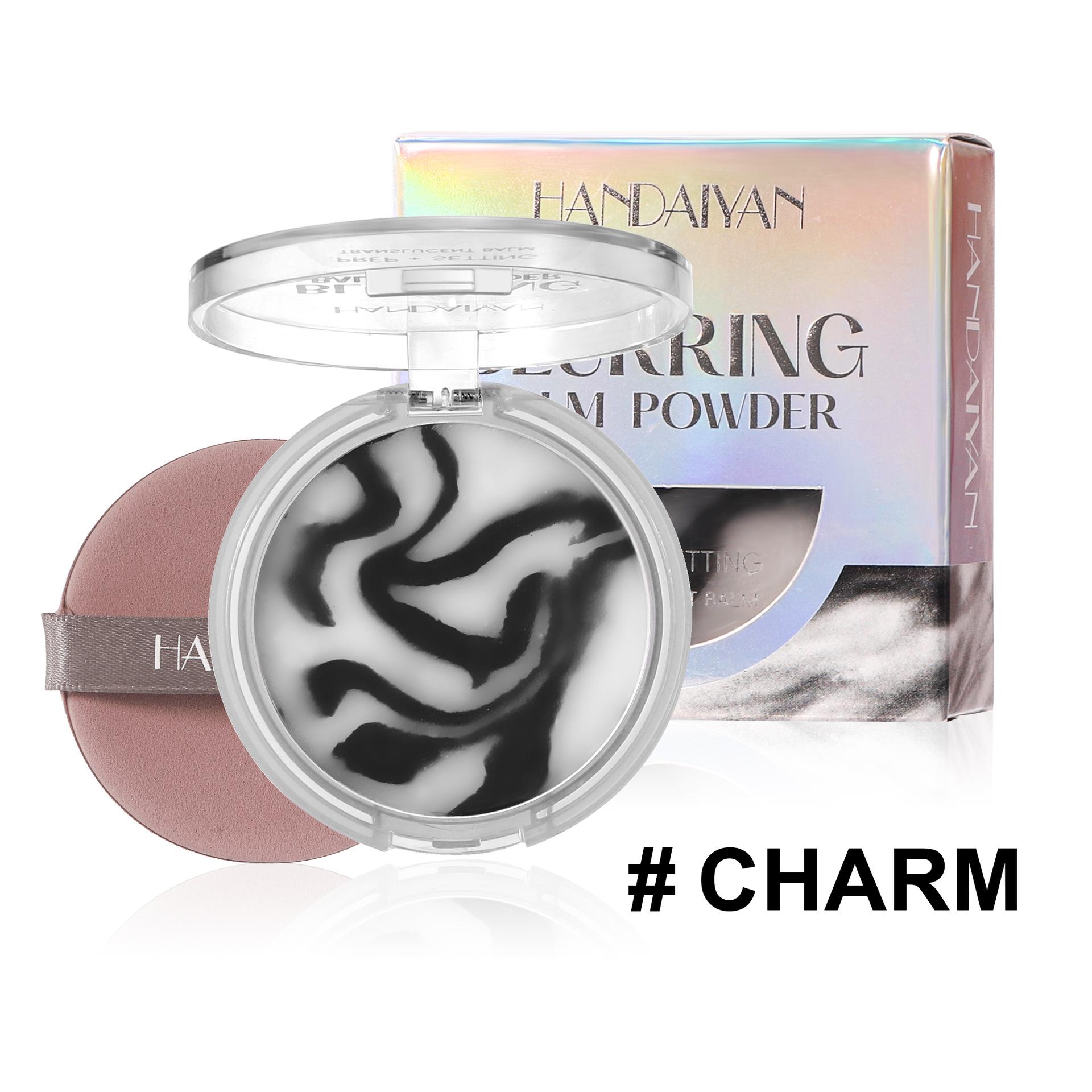 

HANDAIYAN No Powder Setting Compact: Fine, Skin-Friendly, Natural, Long-Lasting Oil Control Powder. 4.5g