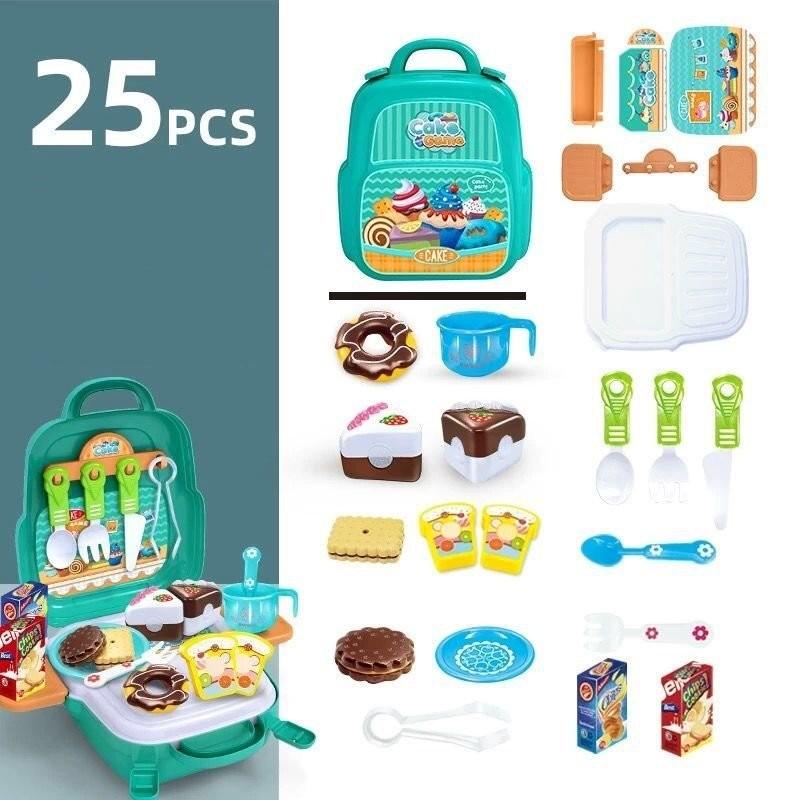 

Repair Children Toy Tools Fruit Kitchen Fast Food Sweet Cake Make Up Kit Tool Cake