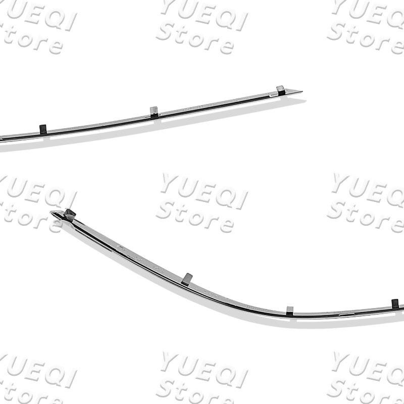 2078851921 2078852021 Car Front Bumper Chrome Trim Chromium Spoiler For Mercedes Benz E-Class W207 2009-2013 Auto Parts