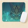 Mouse Pads Computer Pad Mousepad Cute Kawaii Gaming Accessories Carpet Gamer Varmilo Anime Genshin Impact Table Mat Desk Small