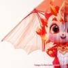 Yifei Weifang Children's Little Dragon Man Kite - Traditional Chinese Design Outdoor Toy