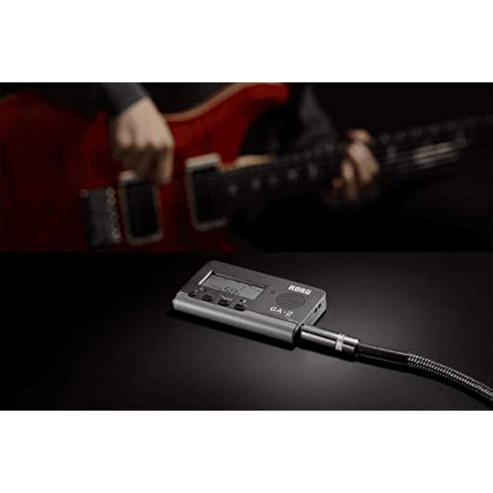KORG Guitar/Bass Tuner GA-2 Perfect for Personal Practice, Multi-string Guitar, Multi-string Bass...