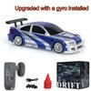 Vylepšené Gyro Mini Hračky 4WD 1/43 RC Rychlé Auto RTR 2.4G Rádiové Ovládání Závodní Driftovací Auto Pohon Všech Kol Vysokorychlostní Model Dárky