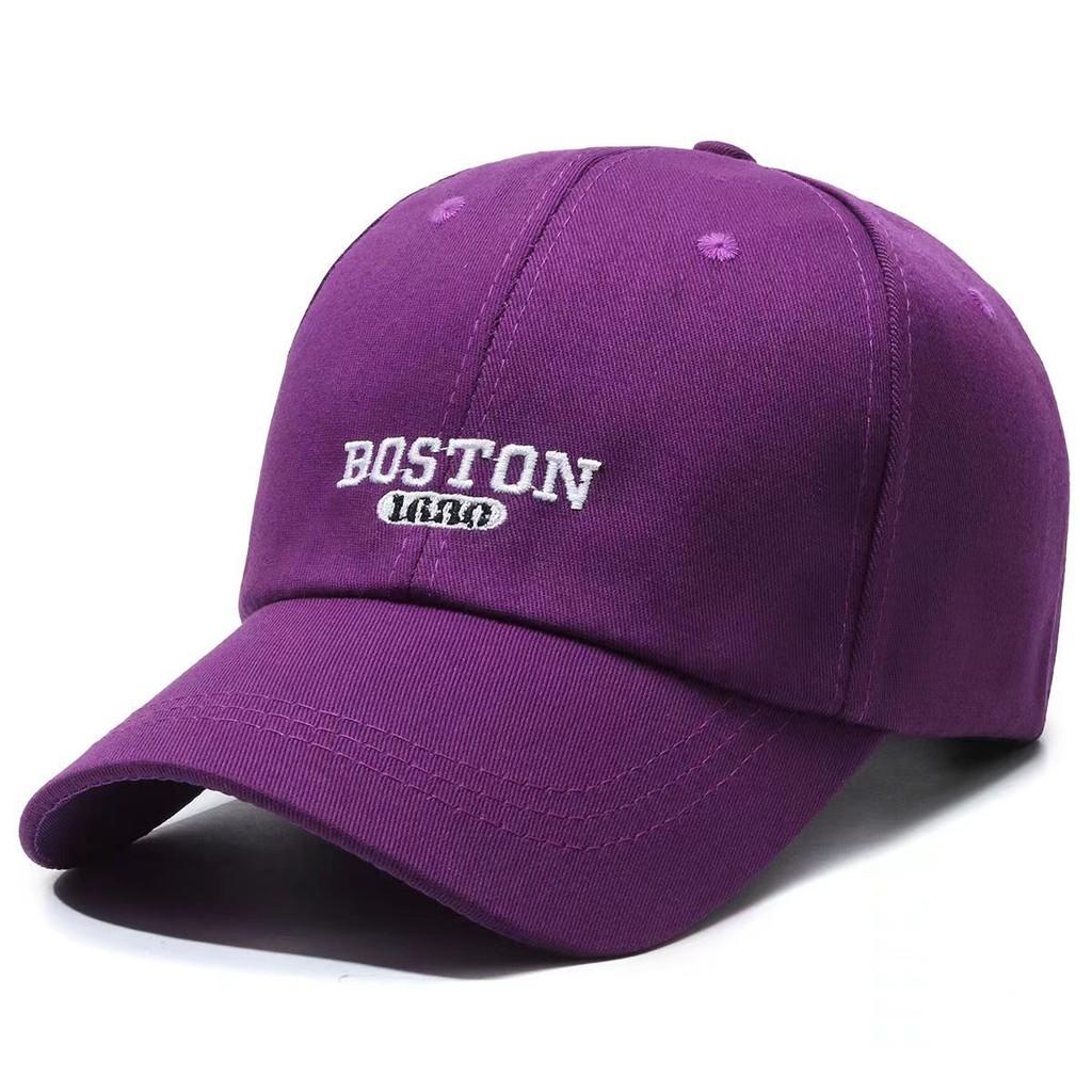 Boston 1690 Letter Embroidery Baseball Cap Sun Protection Breathable Gift Hat