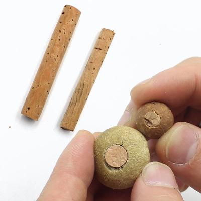 Lov kaprů Korkové tyčinky 6mm & 8mm Pop pro Pop up a wafter Návnady pro lov kaprů terminál náčiní boiles