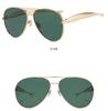 Fashion Metal Women Pilot Sunglasses Vitage Retro Brand Designer For Men Outdoor Sun Glasses UV400