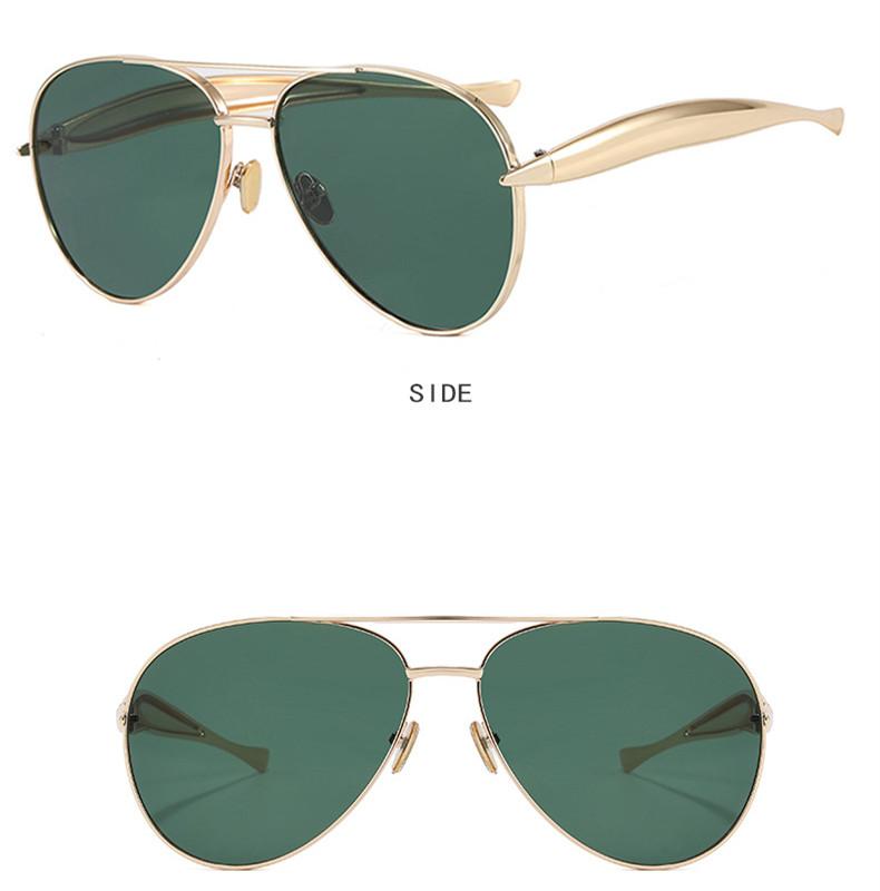 Fashion Metal Women Pilot Sunglasses Vitage Retro Brand Designer For Men Outdoor Sun Glasses UV400
