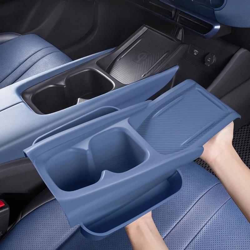 For BYD Seagull Dolphin Mini Full Cover Silicone Console Mat Set Wireless Charging Pad Protector Cup Holder Inserts