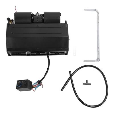 Underdash Cooler Assembly Unit AC Air Conditioning Evaporator Kit with 3 Air Flow Speed for Car Truck