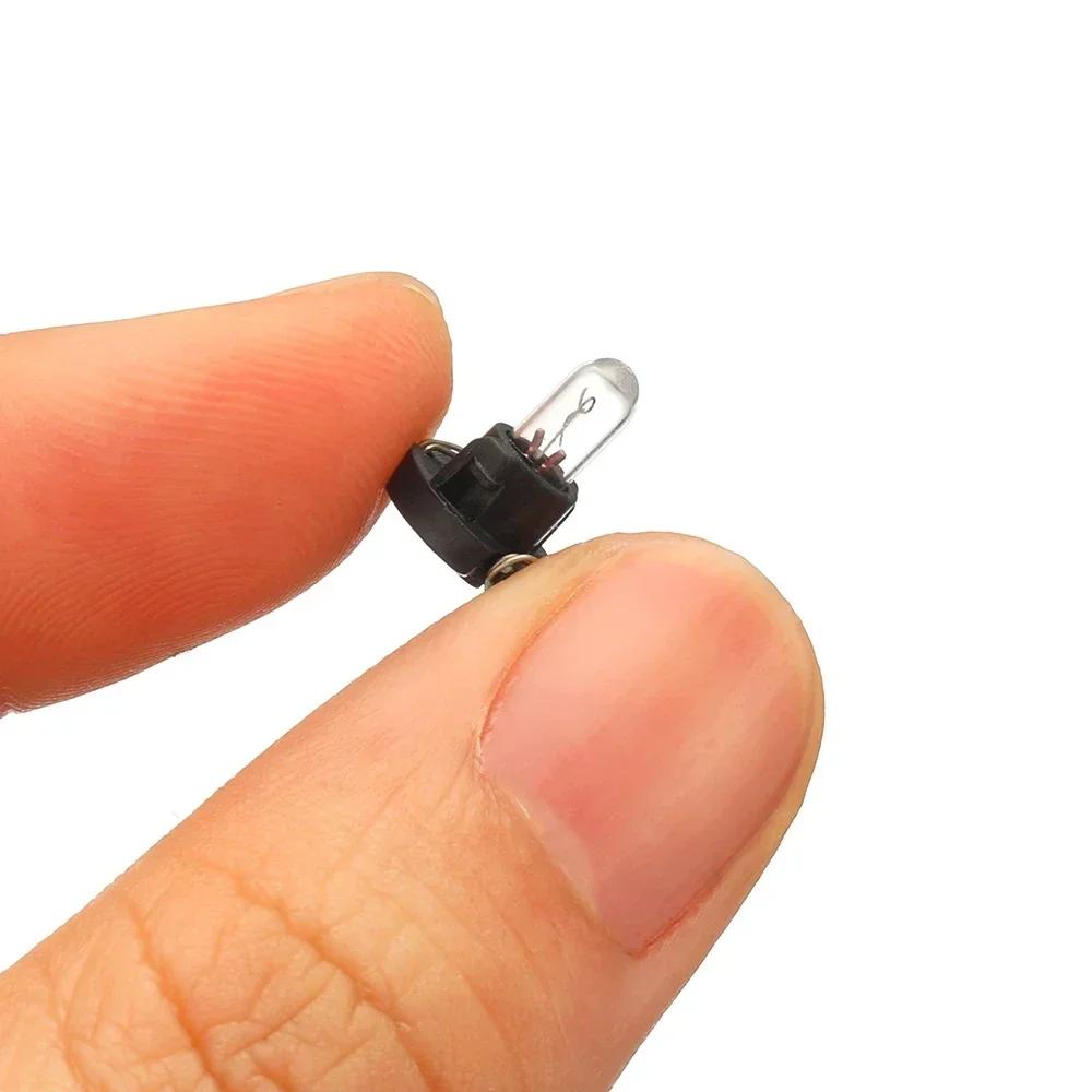 5/10Pcs T3 T4.2 Led Bulbs Car Interior Light Auto Warming Indicator Lamp 12V Automobiles Easy Installation Light Accessories
