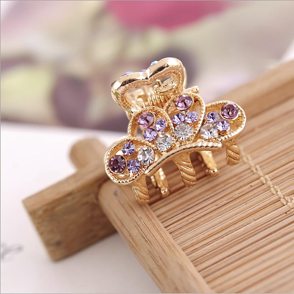 Women's Three-Point Hairpin (Purple) Hair Accessory Hairpin