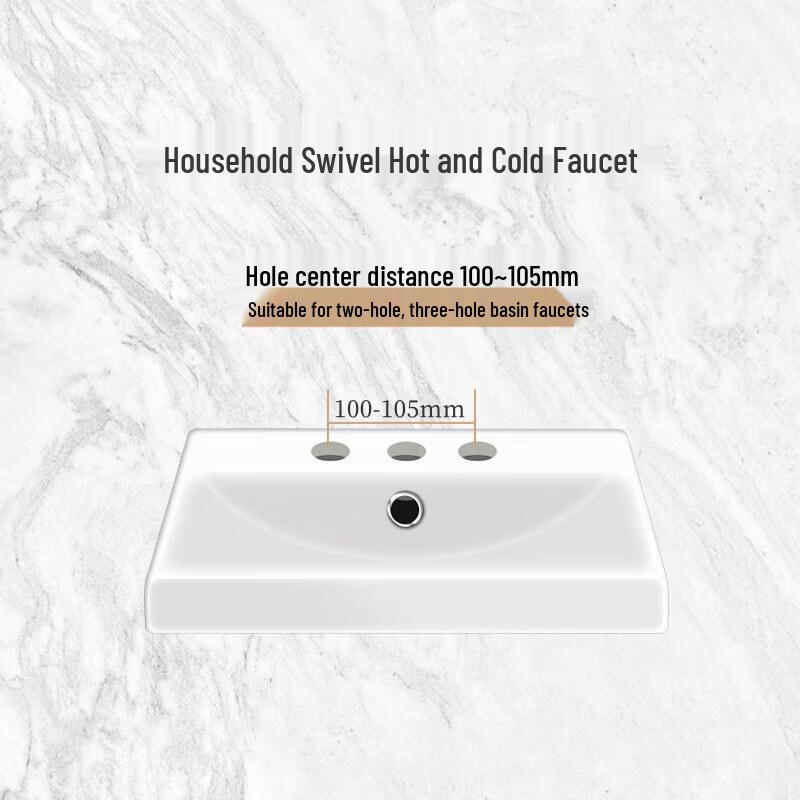 Bathroom Sink Hot & Cold Mixer Faucet