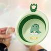 Foldable Foot Basin, Portable Washbasin,Cartoon Pattern Multifunction,Hangable Baby Bath Tub,Wash